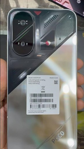 POCO F7 5G (Cyber Silver Edition,First Look best gaming smartphone 🔥🔥🔥