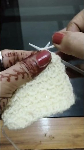 Easy Knitting Design for Beginners 🧵 | Simple Woolen Pattern Tutorial