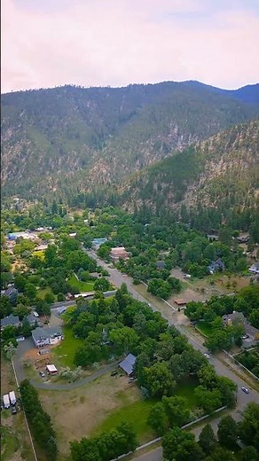 Flying Over Nevada’s Oldest Town – Genoa from Above