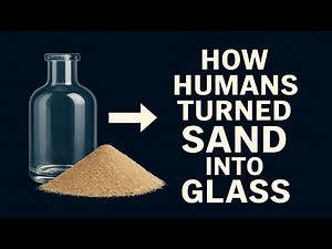 How Humans Turned Sand Into Glass (The Real Science Behind It)