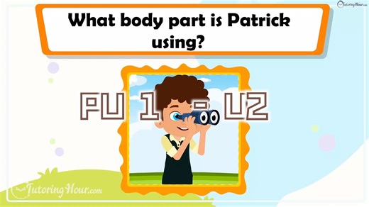 PU 1 - Unit 2 - Vocabulary - The Five Senses Quiz