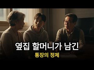 매일 마주치던 옆집 할머니가 남긴 낡은 편지, 그 속에 담긴 충격적인 진실