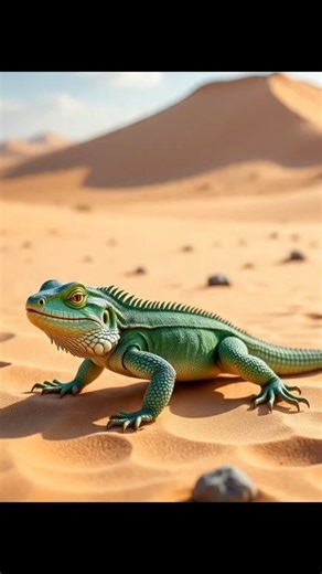 The desert lizard, a fascinating creature adapted to thrive in the harsh conditions of arid environments. With its scaly skin and agile movements, it navigates the scorching sand dunes with ease. Watch as it basks in the sun, searches for insects to eat, and shelters from predators. Learn . #DesertLizard #Wildlife #Reptiles | udesian cobs