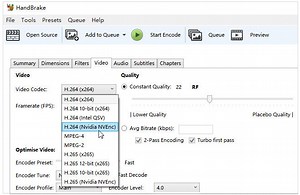 HandBrakeでNVENCを有効にする方法 | Leawo 製品マニュアル