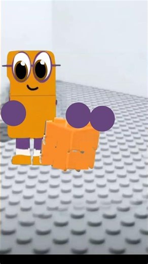 Build lego Numberblocks two animation