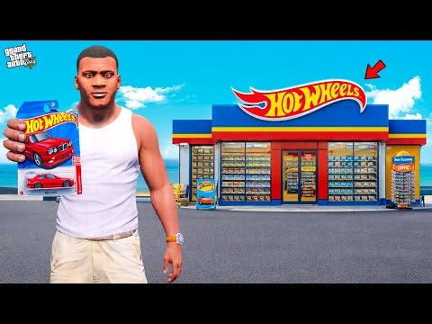 Franklin & Chithapu Build New Hot Wheel Shop And Buy Hot Wheel Cars in GTA 5