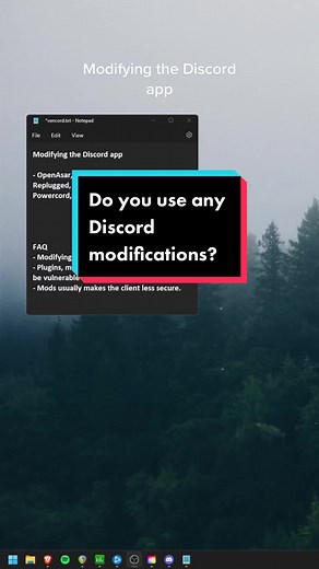 Do you use any Discord mods, plugins and/or themes? #discord #discordapp #optimizepc #pcgaming #pctweaks