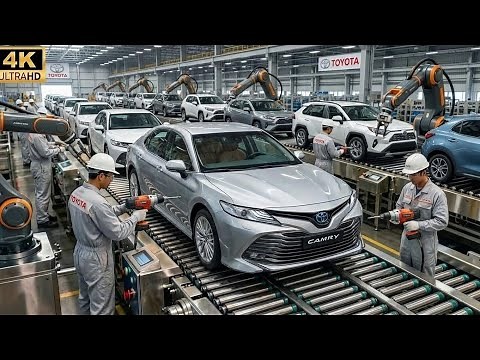 Inside the Modern Car Factory (Full Process): How Toyota Produces Thousands of Cars Daily