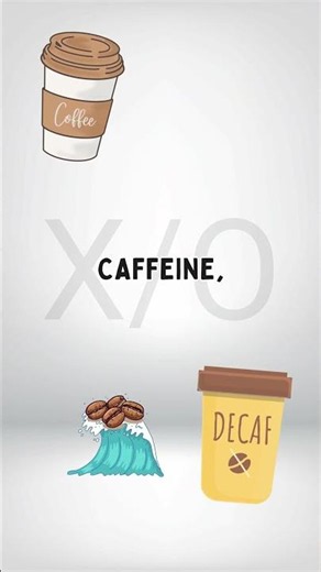 Regular Coffee vs Decaf Coffee #WhatsTheDifferenxe #shorts