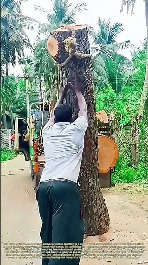 Log Lift Leverage: How Farmers Move Trees with Trucks and Teamwork