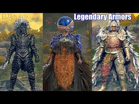 Elden Ring - All Legendary Armor Sets Showcase