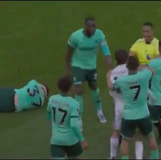 It’s no wonder wolves are so shit if they’re this soft. Look at the size of him, and how dirty the tackle is, yet takes a dive after being bullied by Aaronson who looks fucking 12 😂😂😂😂 I knew it was bad in the ground. I didn’t know it was that bad.