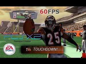 PS2 Madden NFL 12 w/ NFL 17 Rosters PC 60fps 1440p 16:9 (EA, PS2 PCSX2)