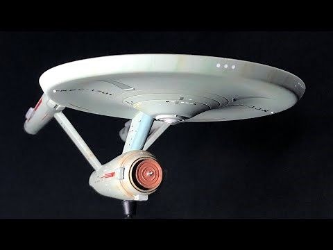 Star Trek Enterprise - Full Build Fast Summary - Polar Lights 1:1000