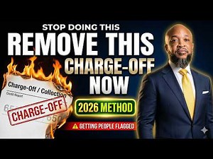 How to Remove a Charge-Off in 2026 (STOP Using Old Methods Immediately)