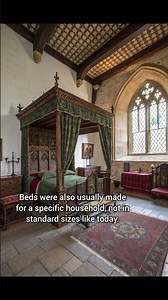 Why Medieval beds were so short #history #medieval #middleages #medievalbeds