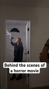 Behind the scenes of a horror movie #filmmakersfamily #horrorfilm #horrorstation #horrormovie #scary