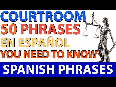 📜 Master 50 Essential Spanish Legal Phrases for Courtroom Success! ⚖️