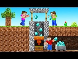 I TROLLED My Friends With a WELL in MINECRAFT! (Diamonds)