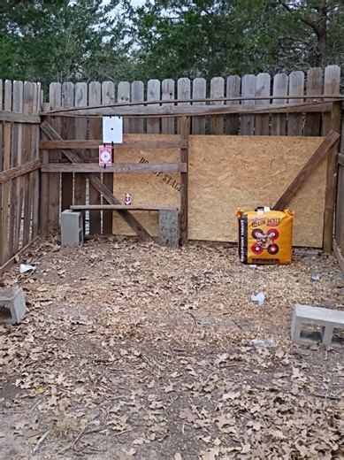 turned the old chicken coop into an Airsoft and Archery range. check out before and after pictures on our Instagram. #airsoft #archery #renovation #recycle #homemade