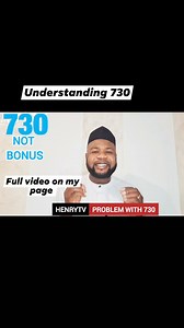 1.1K views · 16 reactions | Brief understanding on how 730 works | Henrytv | Facebook