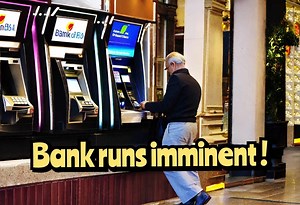 Bank Runs , People will pull their money out! , Why a Runoff on the Monetary system is Imminent! When there is a lack of confidence in a government, it can lead to a loss of faith in its ability to effectively manage the economy, enforce policies, and maintain overall stability. This loss of confidence can have a cascading effect on the monetary system. Here are several reasons why people might start to create a runoff on the monetary system in such situations: 1. **Currency Depreciation:** - La