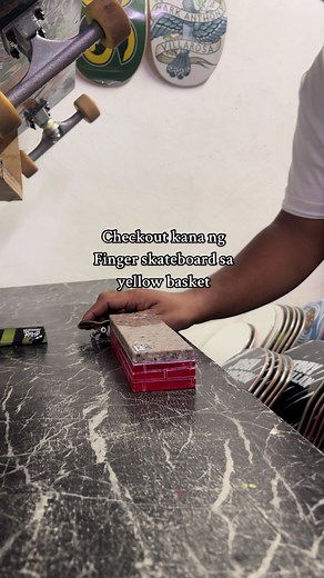 K1ckfl1p back sa finger skateboard #fingerskateboard #kuyakay #kuyakayskateshop