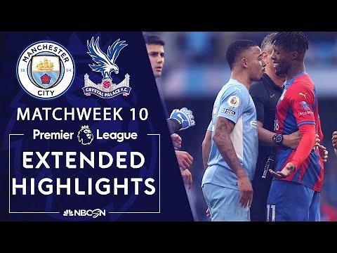 Manchester City v. Crystal Palace | PREMIER LEAGUE HIGHLIGHTS | 10/30/2021 | NBC Sports