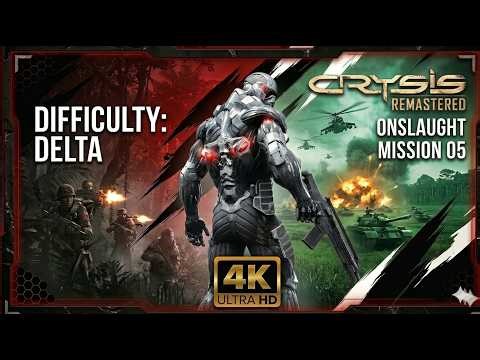 Let's Play Crysis™ Remastered | Mission #5 Walkthrough | 4K 60FPS