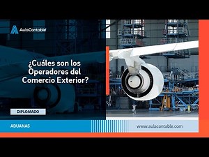 ¿Cuáles son los Operadores del Comercio Exterior?