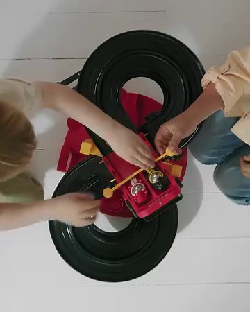 Race to the finish line with the 30550 Roll Racing Tower  ️. Raise the starting flags at the top of the tower and let gravity do its thing. First to the finish line wins. | BRIO | Facebook