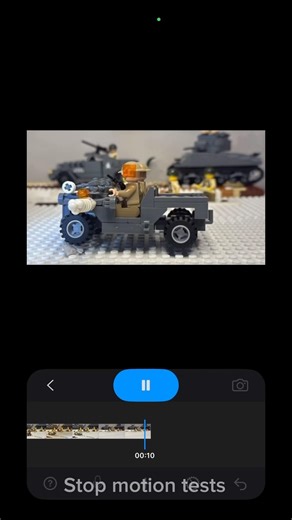 Lego stop motion tests #battle #lego