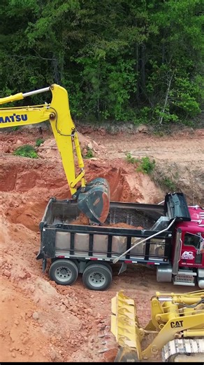 🚧 AC Excavating on the jobsite 🚧