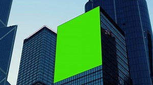 Large Billboard Green Screen Advertising On Stock Footage Video (100% Royalty-free) 3439395373 | Shutterstock