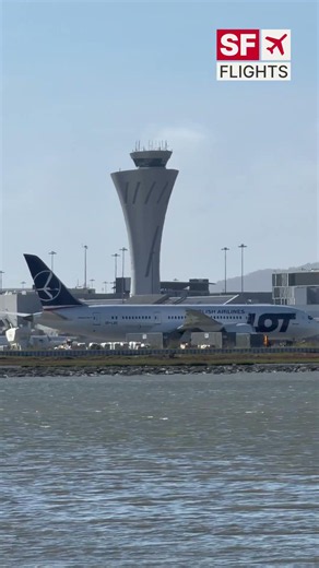 LOT Heading for Departure at San Francisco International Airport (SFO)