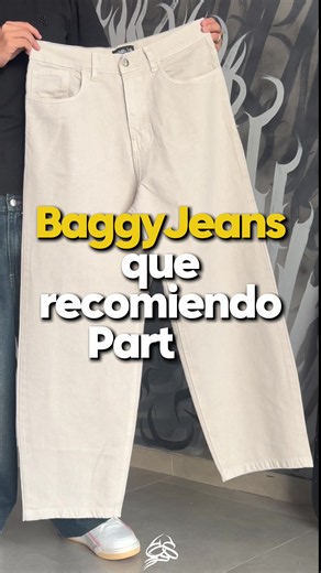 Seguimos con la Serie: BAGGY JEANS QUE TE RECOMIENDO… 🔥 Parte 5 Esta vez es turno del color PERLA 😍🤍 ¿Qué color te gustaría ver para un próximo video? Envíos a todo el Perú 🇵🇪 #baggy #jeans #streetwear #viral #peru