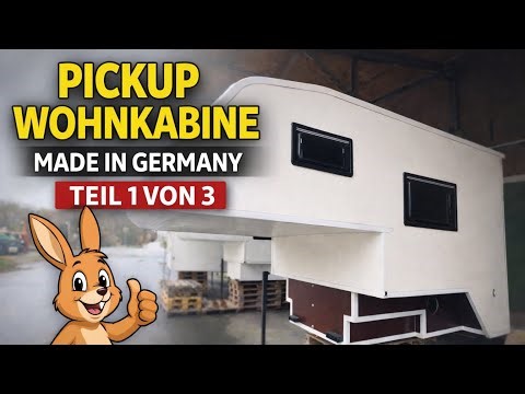 Pickup camper cabin Made in Germany – A visit to Multi4Camp (Part 1)