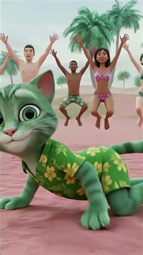😂 Funny Alien Cat Dance 🛸 | Kids Dance Along Video | Alien Meow Dance