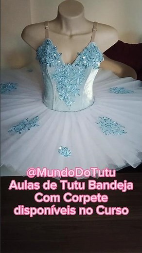 Vem aprender a fazer o tutu Bandeja comigo 🥳🤗 link na descrição e no primeiro comentário