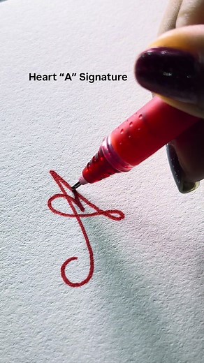 Heart A Signature Tutorial: Create Your Unique Style