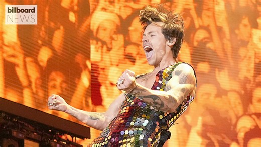 Harry Styles Unveils Newly-Released Coachella Video | Billboard News