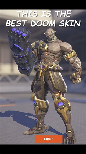 THIS SKIN IS NO EFFORT #gaming #overwatch2 #doomfist #mythicskin