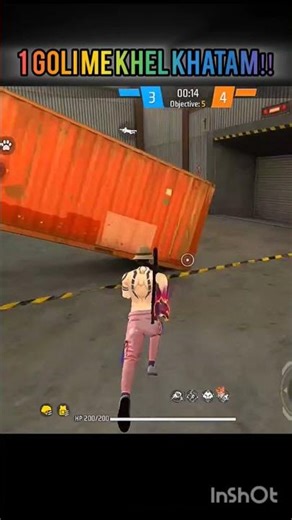 ONE SHOT DOWN🎯‼️#shorts #gaming #freefire