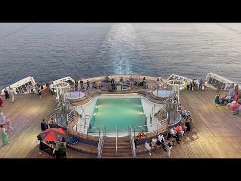 Queen Mary 2 - A day onboard - Luxury Liner - QM2