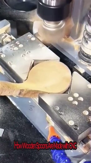 How Wooden Spoons Are Made with CNC