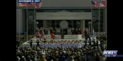 George Bush Library to celebrate 25th anniversary and holidays