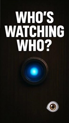 Who’s Watching You? 👁️ Peephole Camera Revealed!