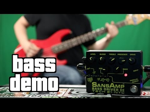 Tech 21 SansAmp Bass Driver DI V2 Demo