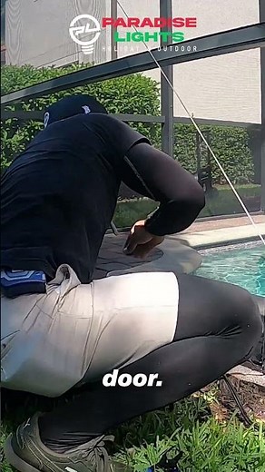 🔥 Transformative Pool Cage with Lighting by Paradise Lights FL