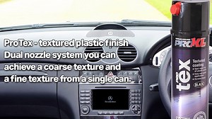 Have you tried out ProTexB, our black textured aerosol yet? Achieve a coarse and fine texture from one can, using different nozzles. Message us to find your nearest stockist | Pro-XL